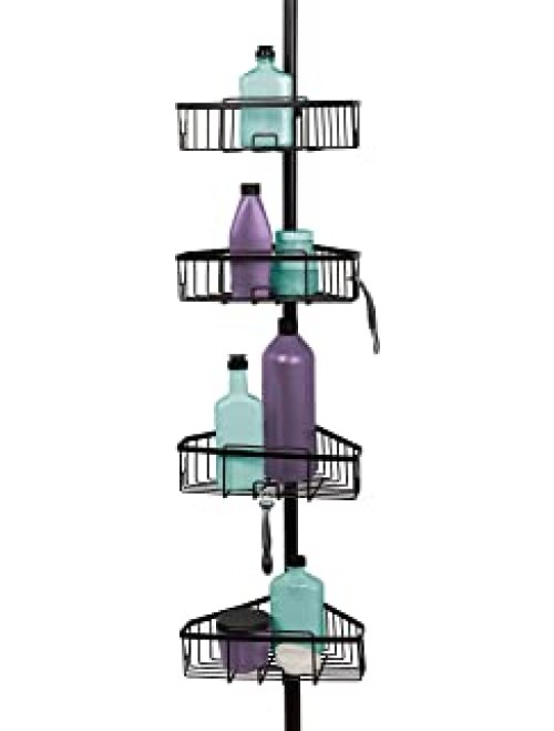 Zenna Home Shower Tension Pole Caddy