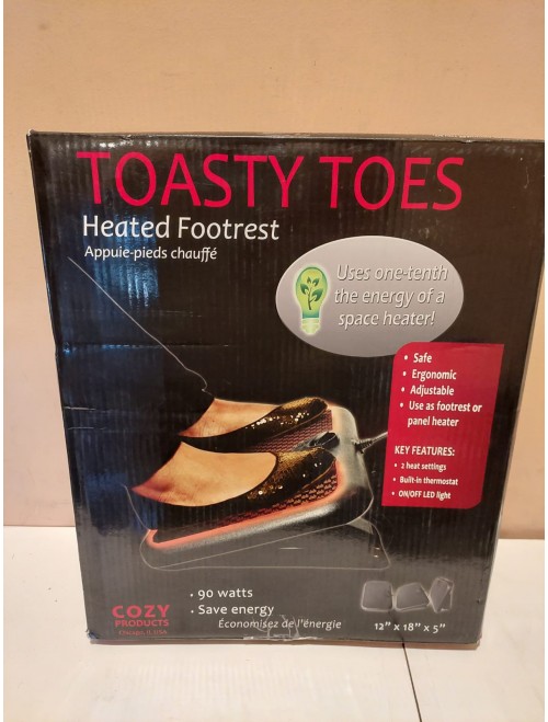 Cozy Products TT Toasty Toes Ergonomic Heated Foot Warmer