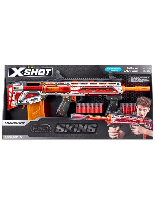X-Shot Skins Pro Series Longshot Blaster (40 Darts) by ZURU