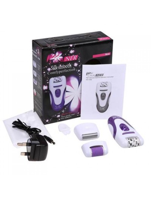 Jeshe Three In One Hair Catcher Silk-smooth Comfyperfection Epilator (Wet and Dry)