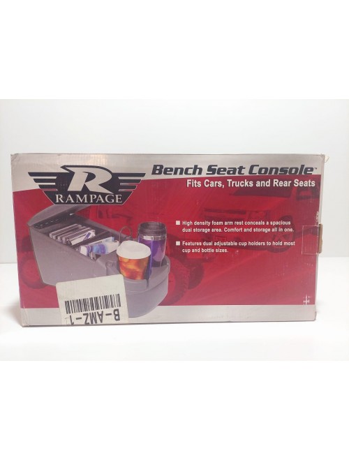 Universal Truck Bench Seat Console, Charcoal