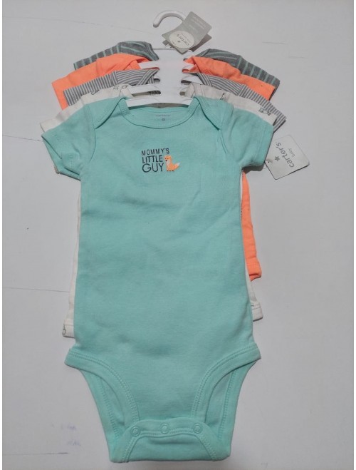 Carter's 5 Body Suits (Size: 9 Months)