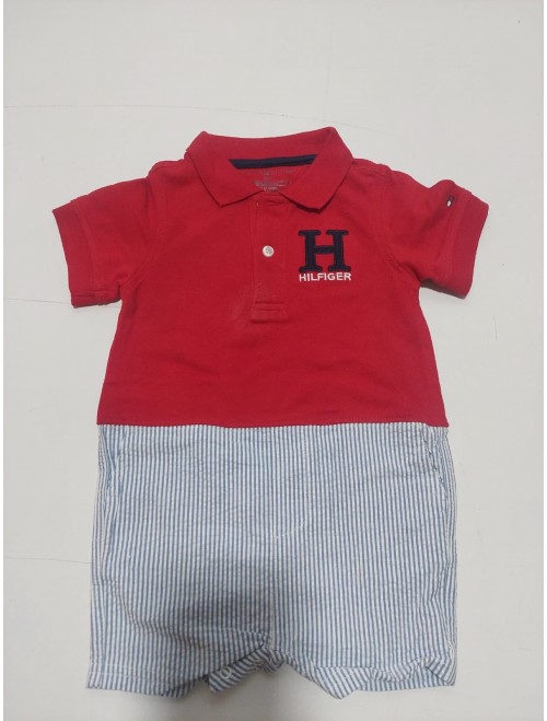 Tommy Hilfigher mat polo (Size: 12 month)