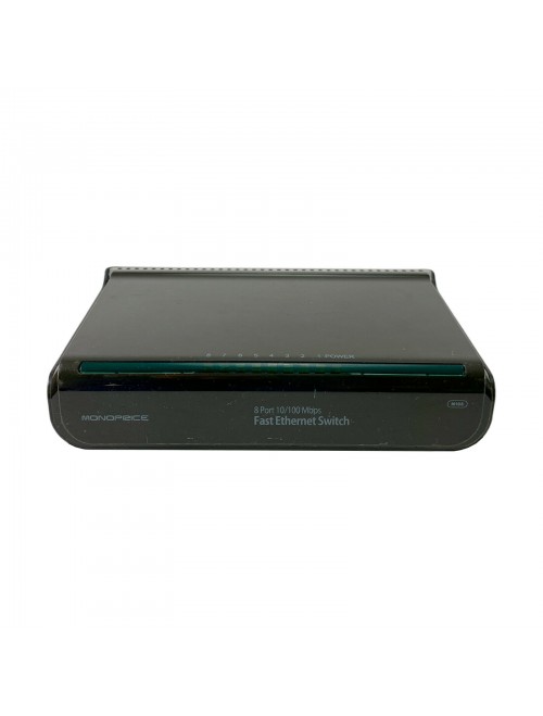 Monoprice M108 8-Port Fast Ethernet Switch 10/100 Mbps