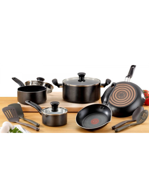 T- Fal Simply Cook Cookware Set 12 Piece