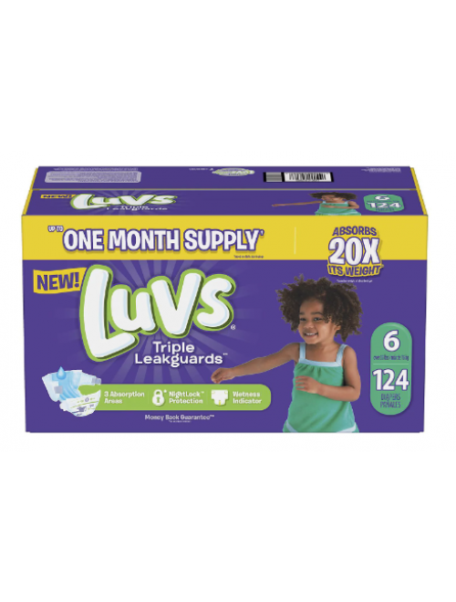 Luvs Ultra Leakguards Diapers (size 6)