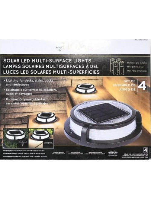 MyHOME Solar Multi-Surface LED Lights