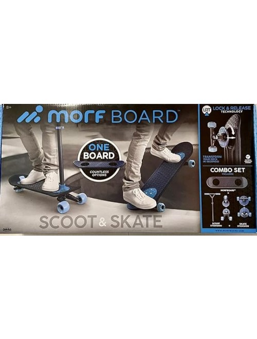 Morf Board. Skate & Scoot Combo Set