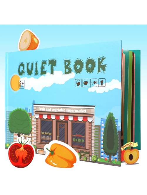 Montessori Quiet Book for Toddlers