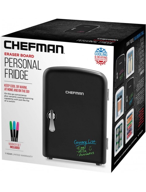 Chefman - Iceman Mini Portable Eraser Board Personal Fridge