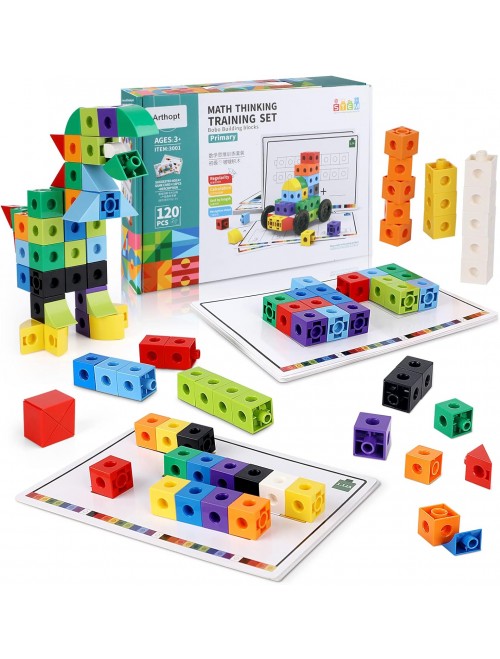 Arthopt Stacking Cubes STEM Building Toys