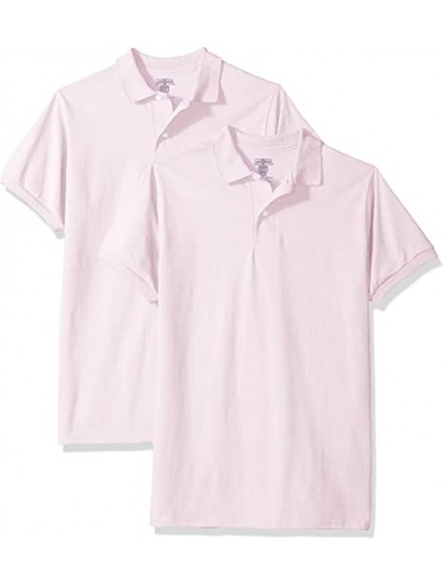 Jerzees Boy's  uniform Polo (2pack) (Size: XL)