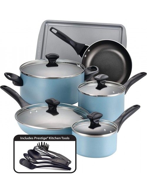 Farberware Dishwasher Safe Nonstick Cookware Pots and Pans Set