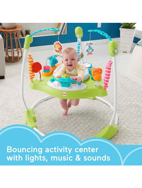 Fisher-Price Baby Bouncer Fitness Fun Folding Jumperoo