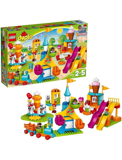 LEGO DUPLO Town Big Fair 10840 Role Play and Learning Building Blocks Set 