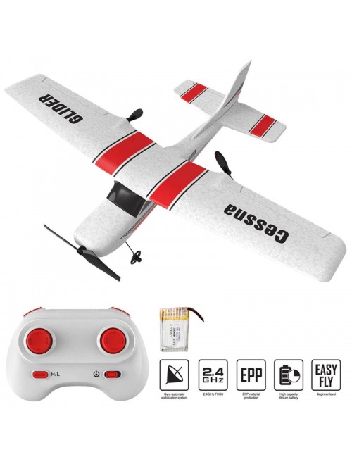 Cessna Fixed Wing Remote Controlled Glider Airplane