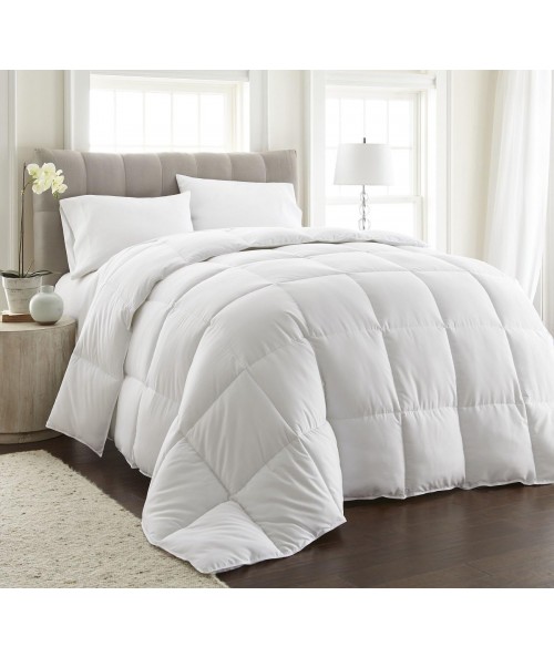 Chezmoi Collection Light Warmth White Down Alternative Comforter