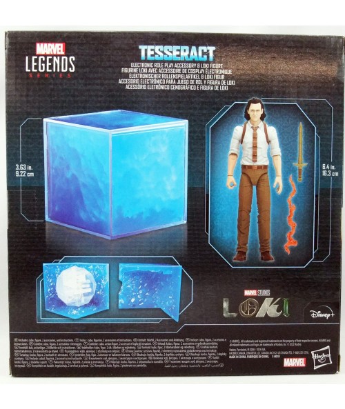 MARVEL LEGENDS - LOKI & TESSERACT ELECTRONIC ROLE PLAY ACCESSORY